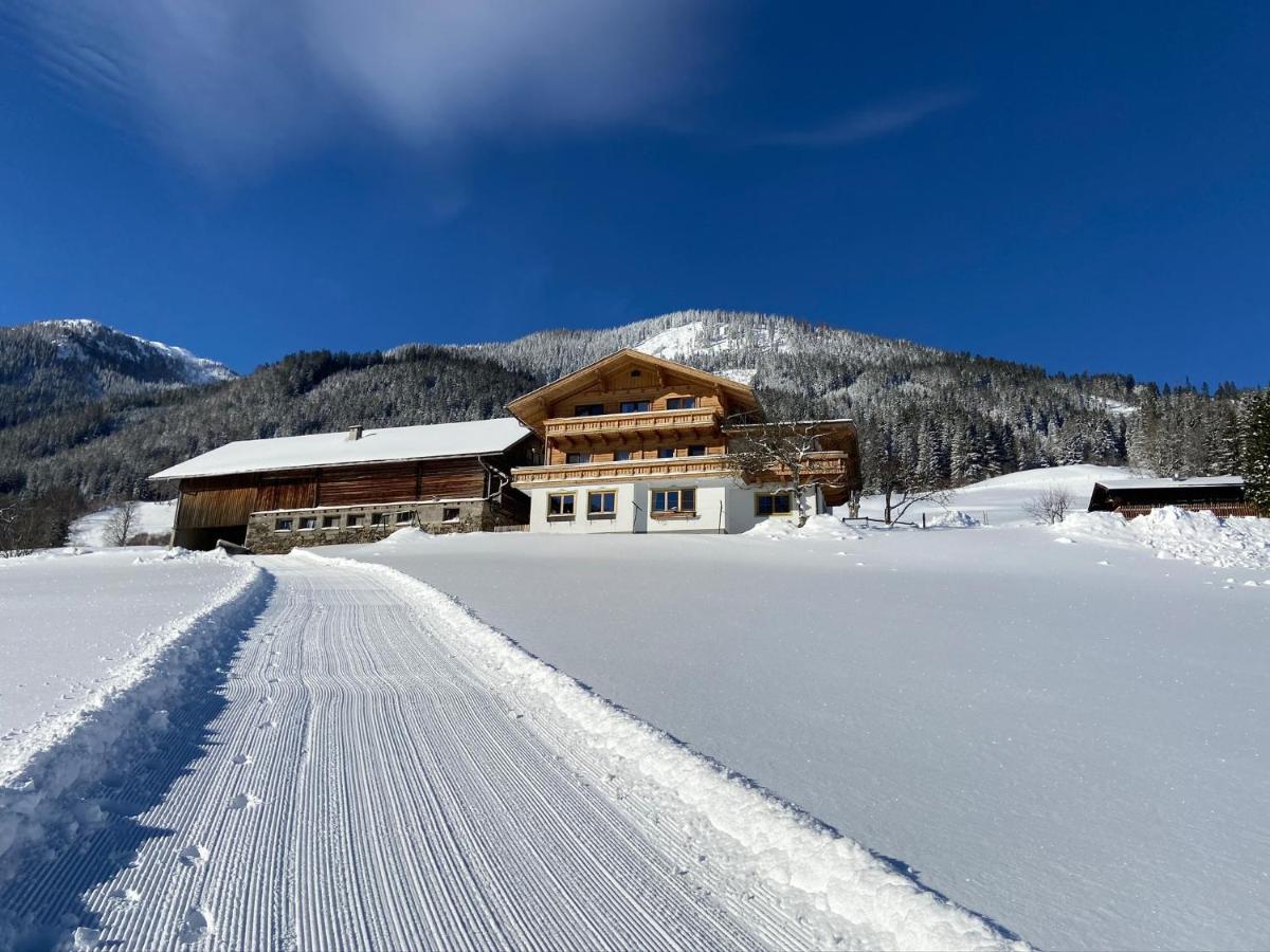 Biobauernhof Talhammer Rohrmoos Exteriör bild
