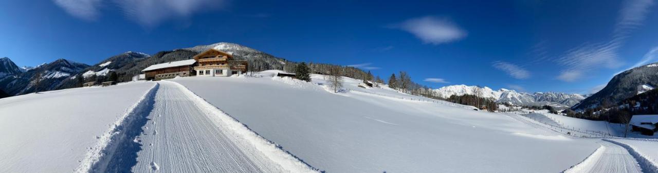 Biobauernhof Talhammer Rohrmoos Exteriör bild